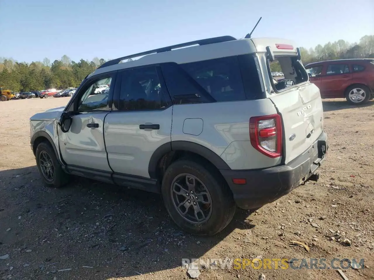 2 Photograph of a damaged car 3FMCR9B60MRA16404 FORD BRONCO 2021