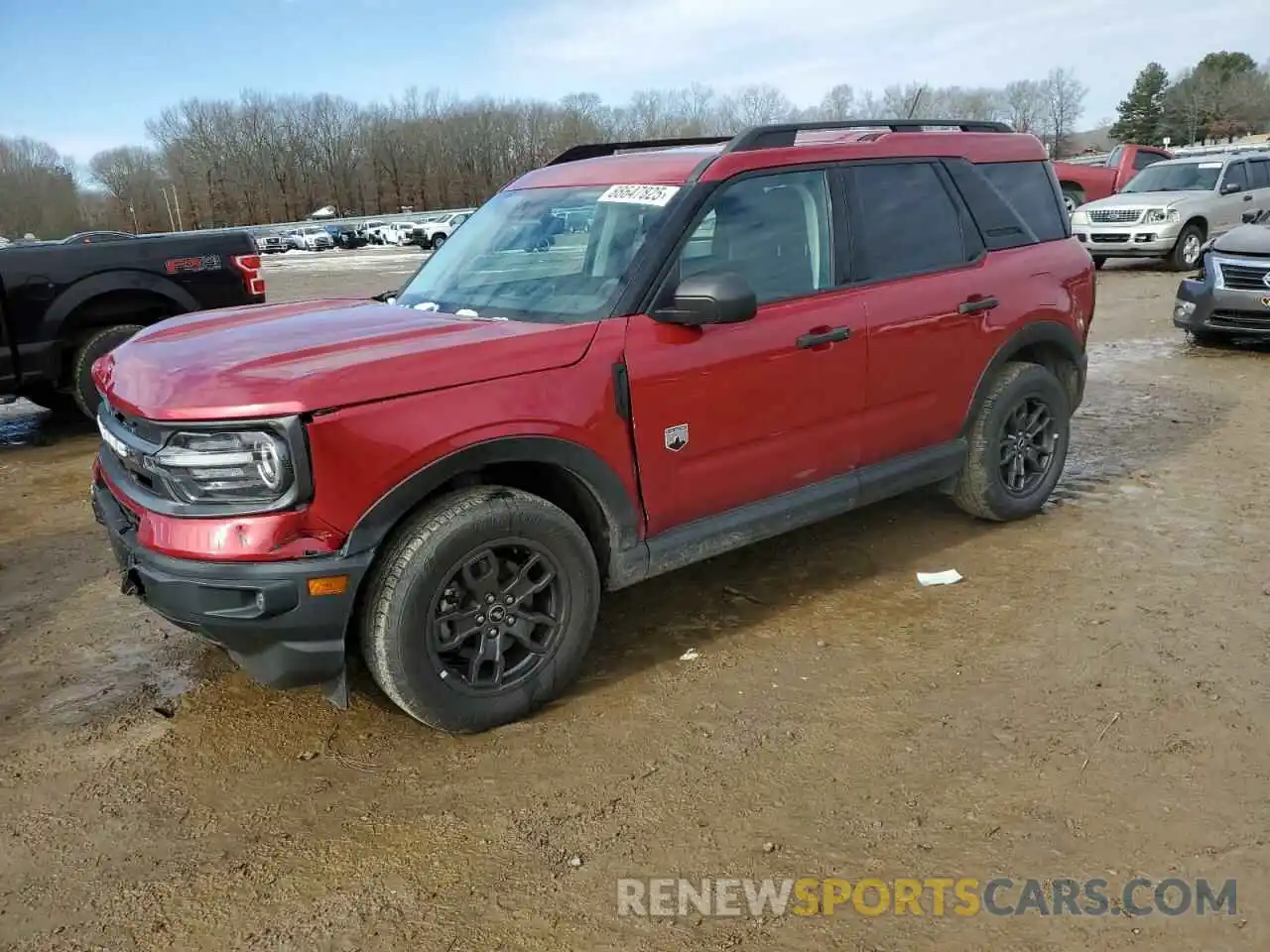 1 Photograph of a damaged car 3FMCR9B60MRA97209 FORD BRONCO 2021