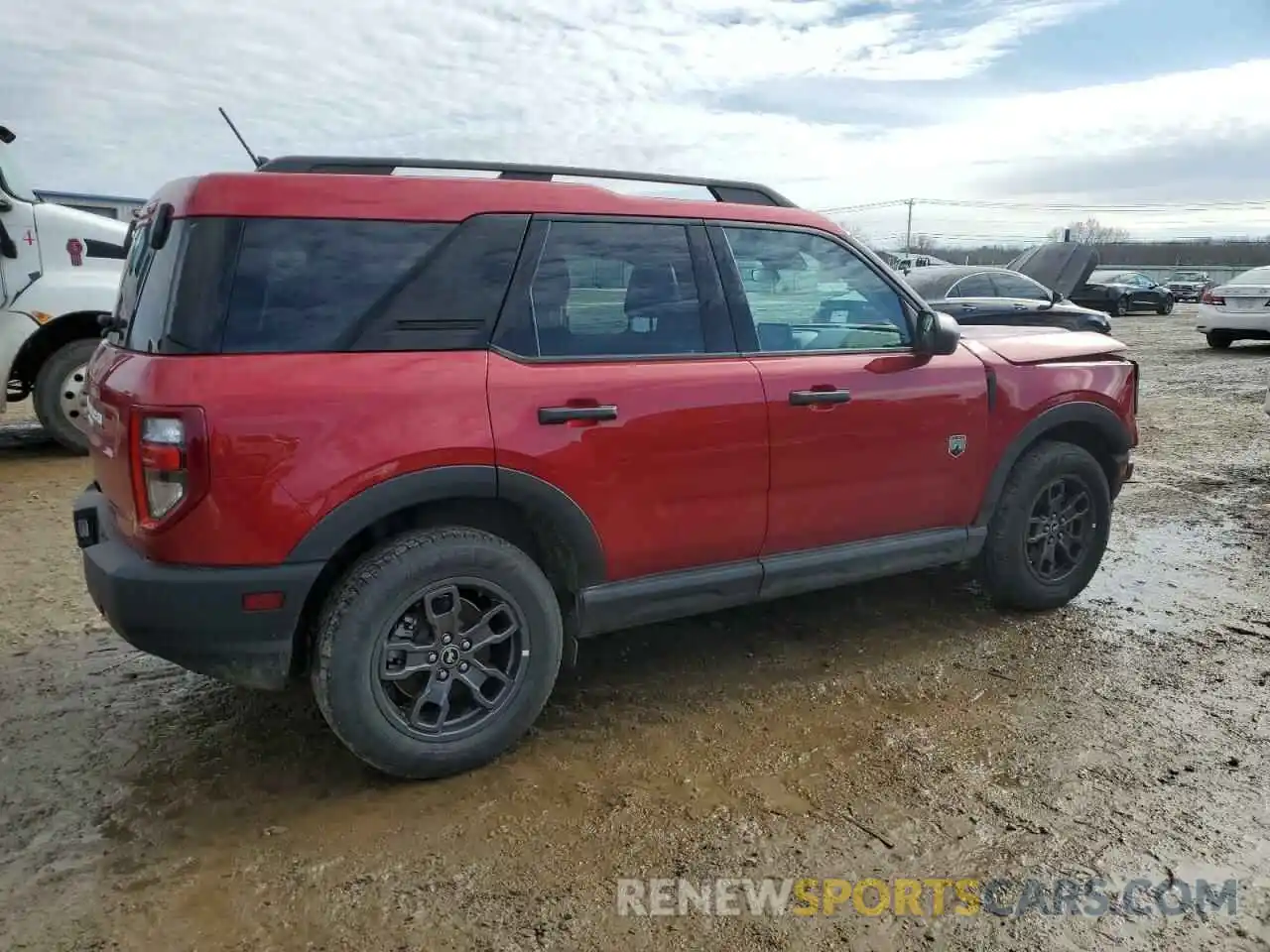 3 Photograph of a damaged car 3FMCR9B60MRA97209 FORD BRONCO 2021