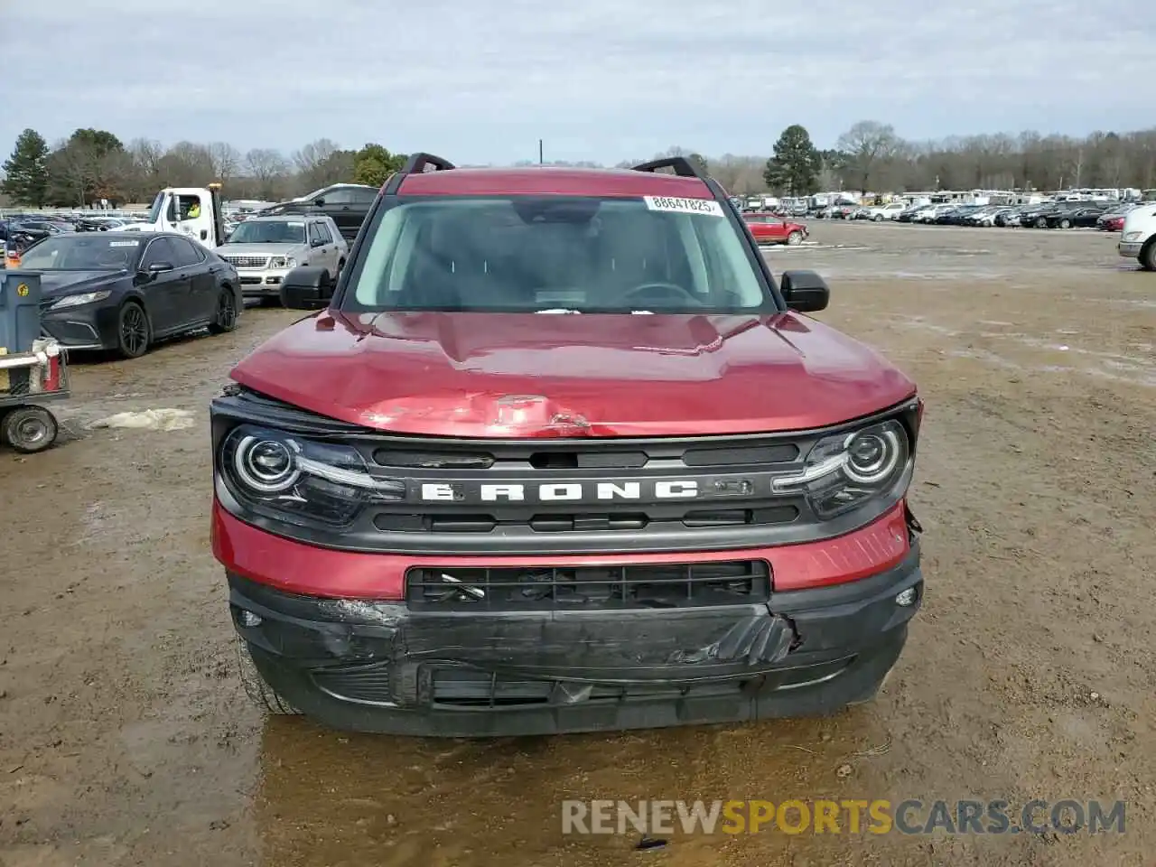 5 Photograph of a damaged car 3FMCR9B60MRA97209 FORD BRONCO 2021