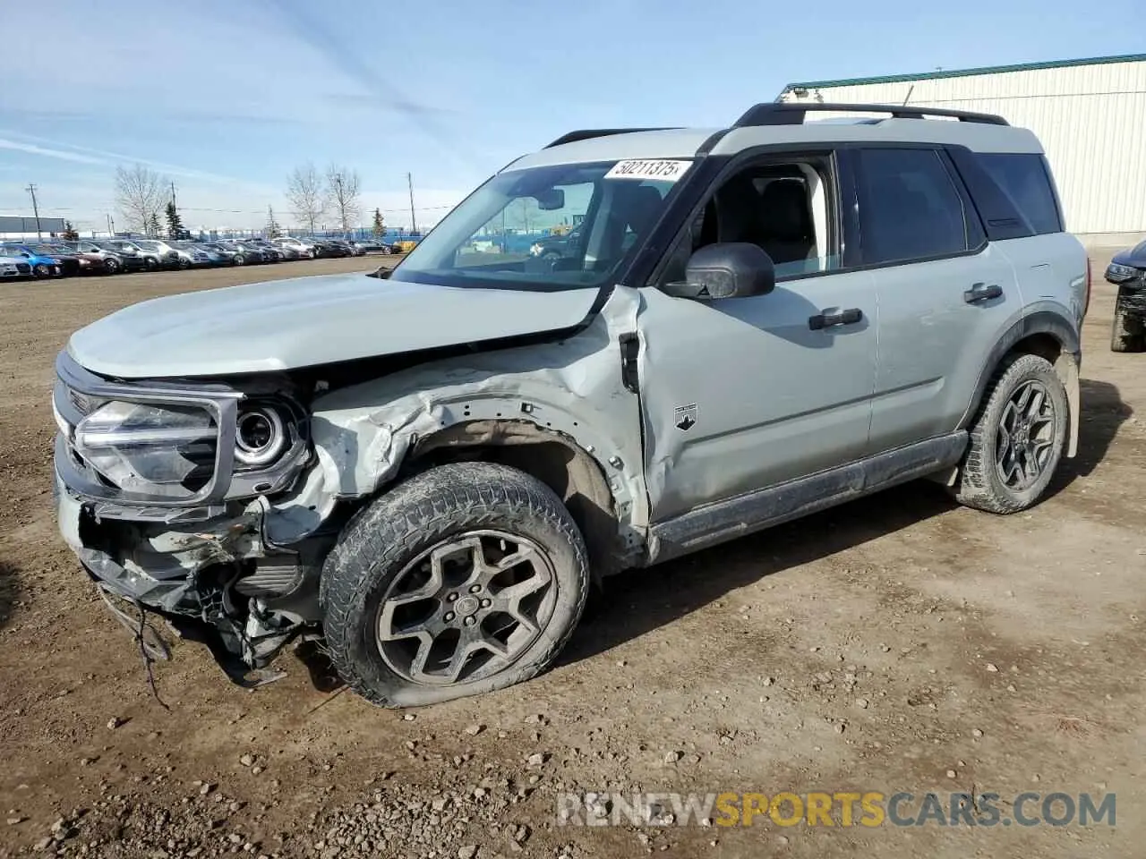 1 Photograph of a damaged car 3FMCR9B60MRB39166 FORD BRONCO 2021