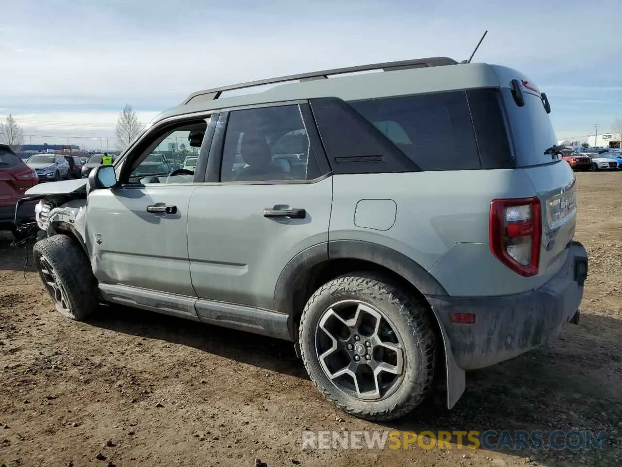 2 Photograph of a damaged car 3FMCR9B60MRB39166 FORD BRONCO 2021