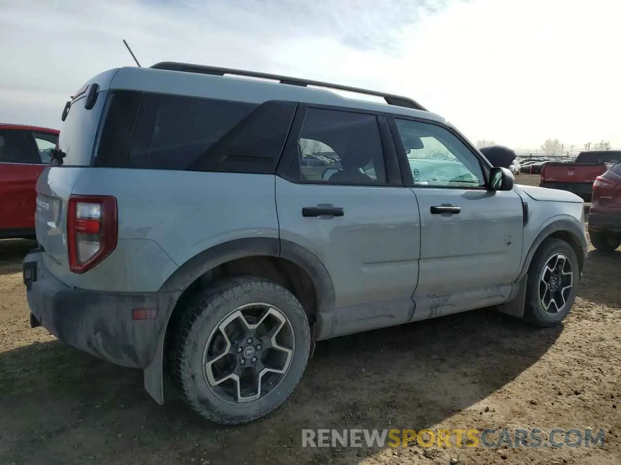 3 Photograph of a damaged car 3FMCR9B60MRB39166 FORD BRONCO 2021