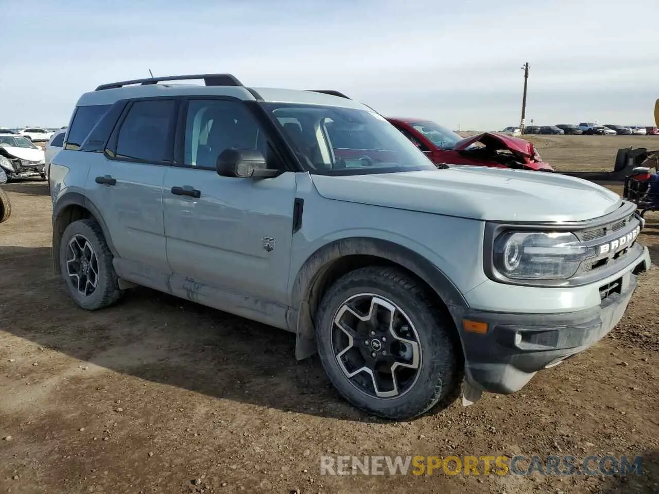 4 Photograph of a damaged car 3FMCR9B60MRB39166 FORD BRONCO 2021