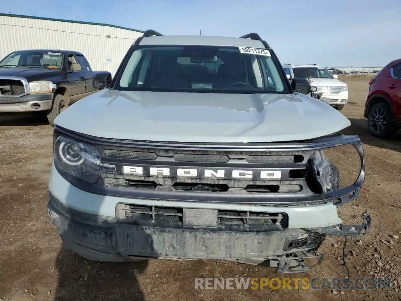 5 Photograph of a damaged car 3FMCR9B60MRB39166 FORD BRONCO 2021