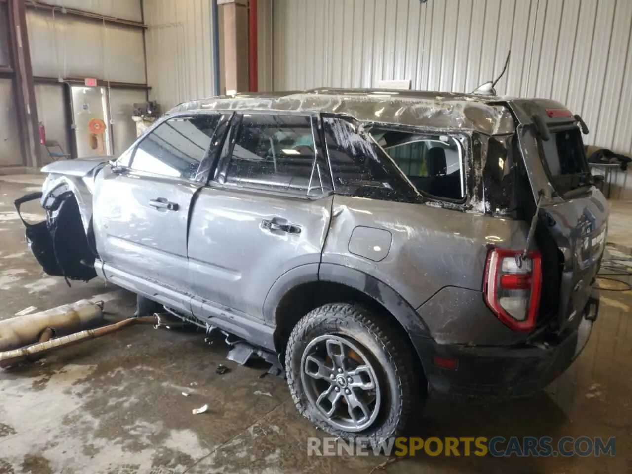 2 Photograph of a damaged car 3FMCR9B61MRA19246 FORD BRONCO 2021