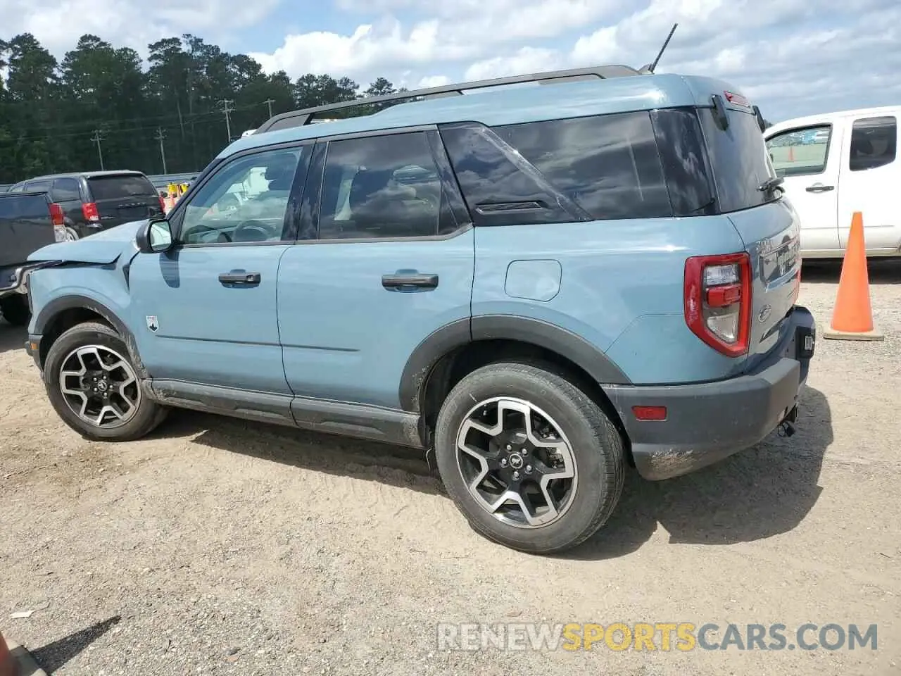 2 Photograph of a damaged car 3FMCR9B61MRA54949 FORD BRONCO 2021