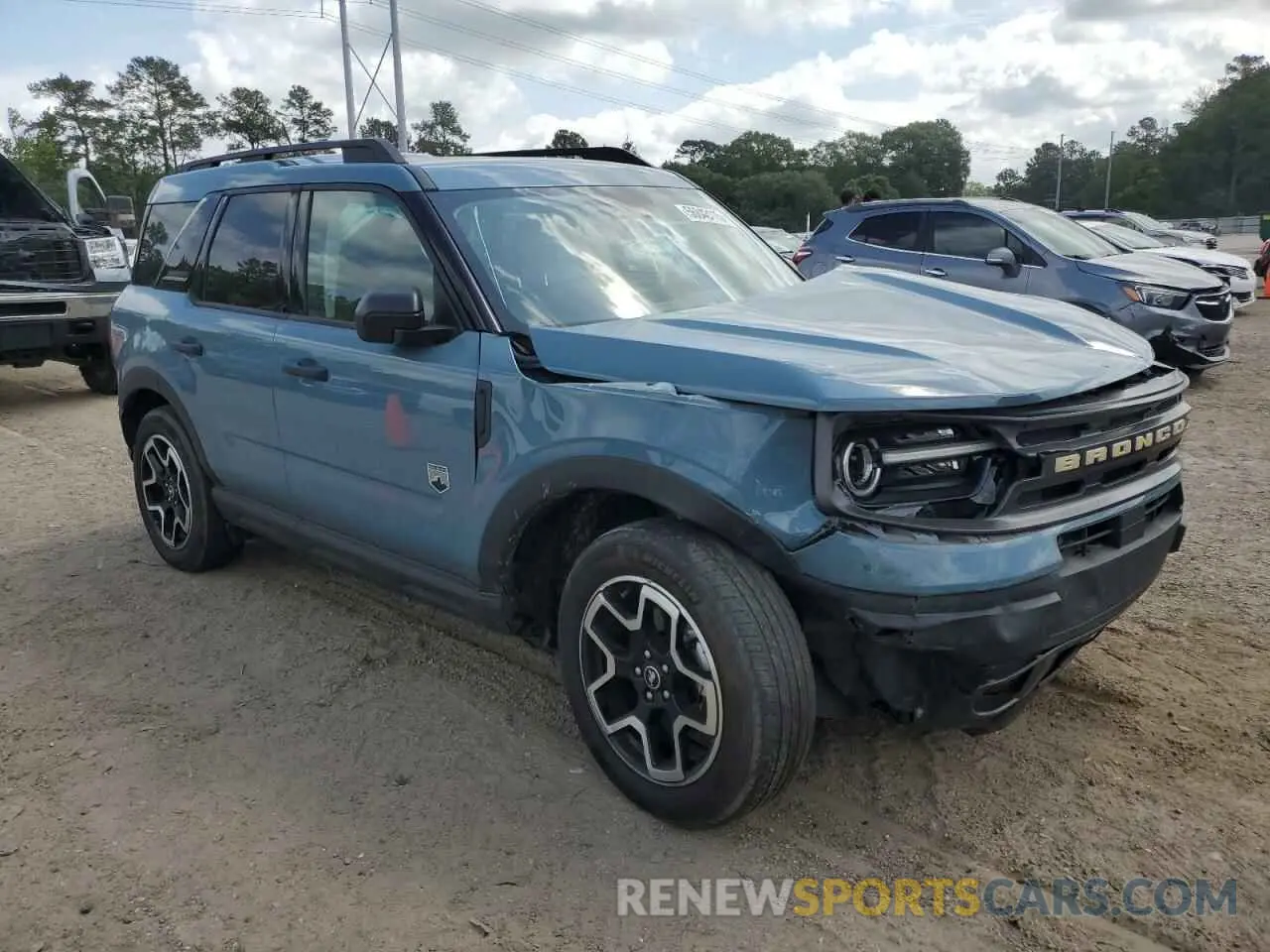 4 Photograph of a damaged car 3FMCR9B61MRA54949 FORD BRONCO 2021