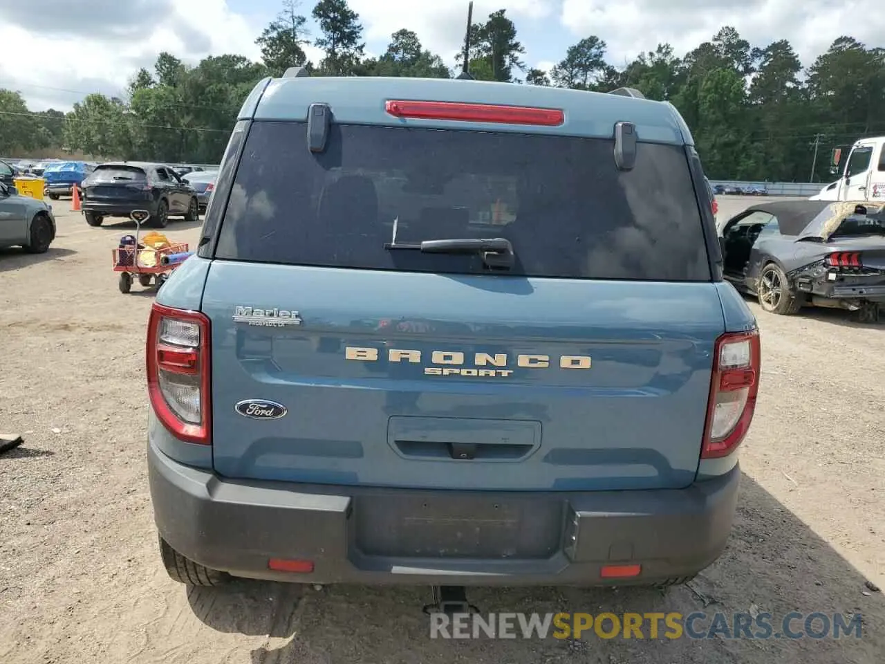 6 Photograph of a damaged car 3FMCR9B61MRA54949 FORD BRONCO 2021