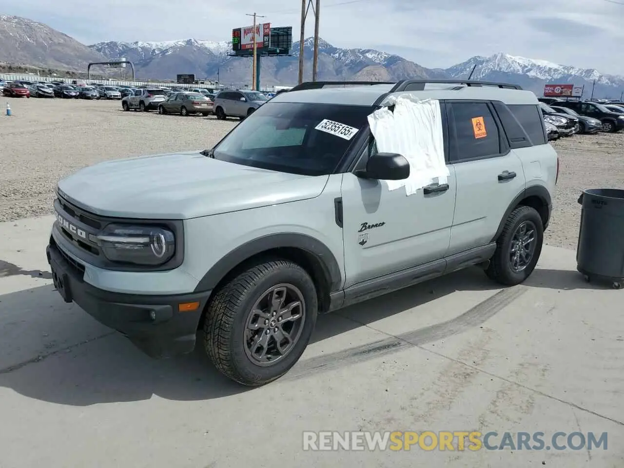1 Photograph of a damaged car 3FMCR9B61MRA71203 FORD BRONCO 2021