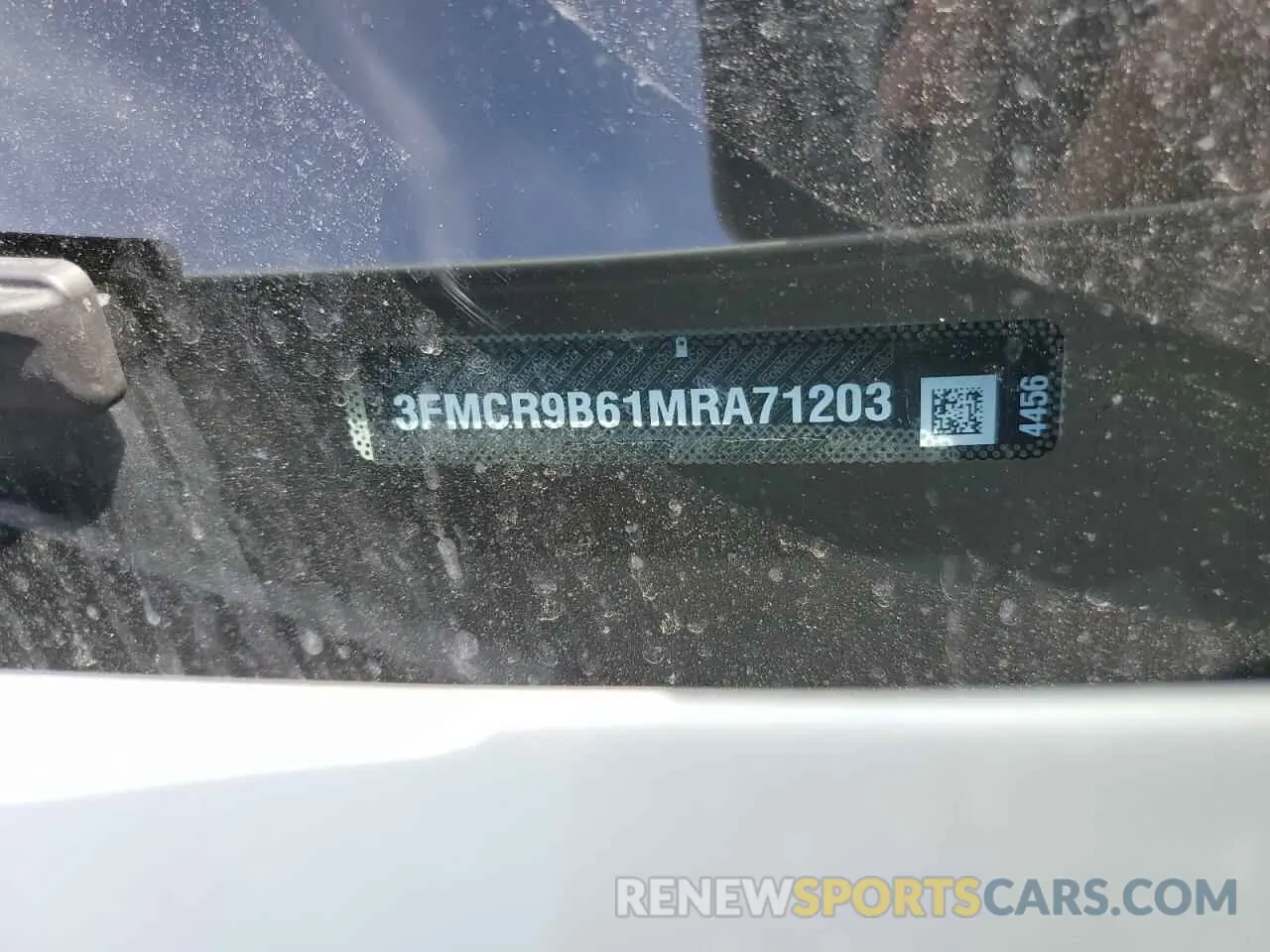 13 Photograph of a damaged car 3FMCR9B61MRA71203 FORD BRONCO 2021