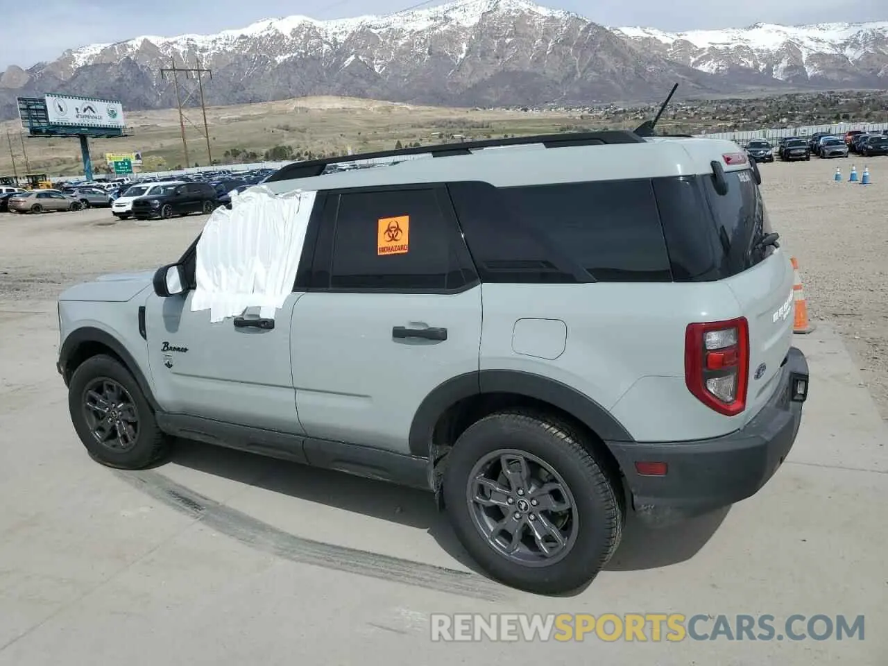 2 Photograph of a damaged car 3FMCR9B61MRA71203 FORD BRONCO 2021