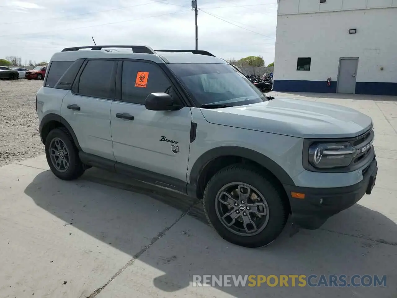 4 Photograph of a damaged car 3FMCR9B61MRA71203 FORD BRONCO 2021