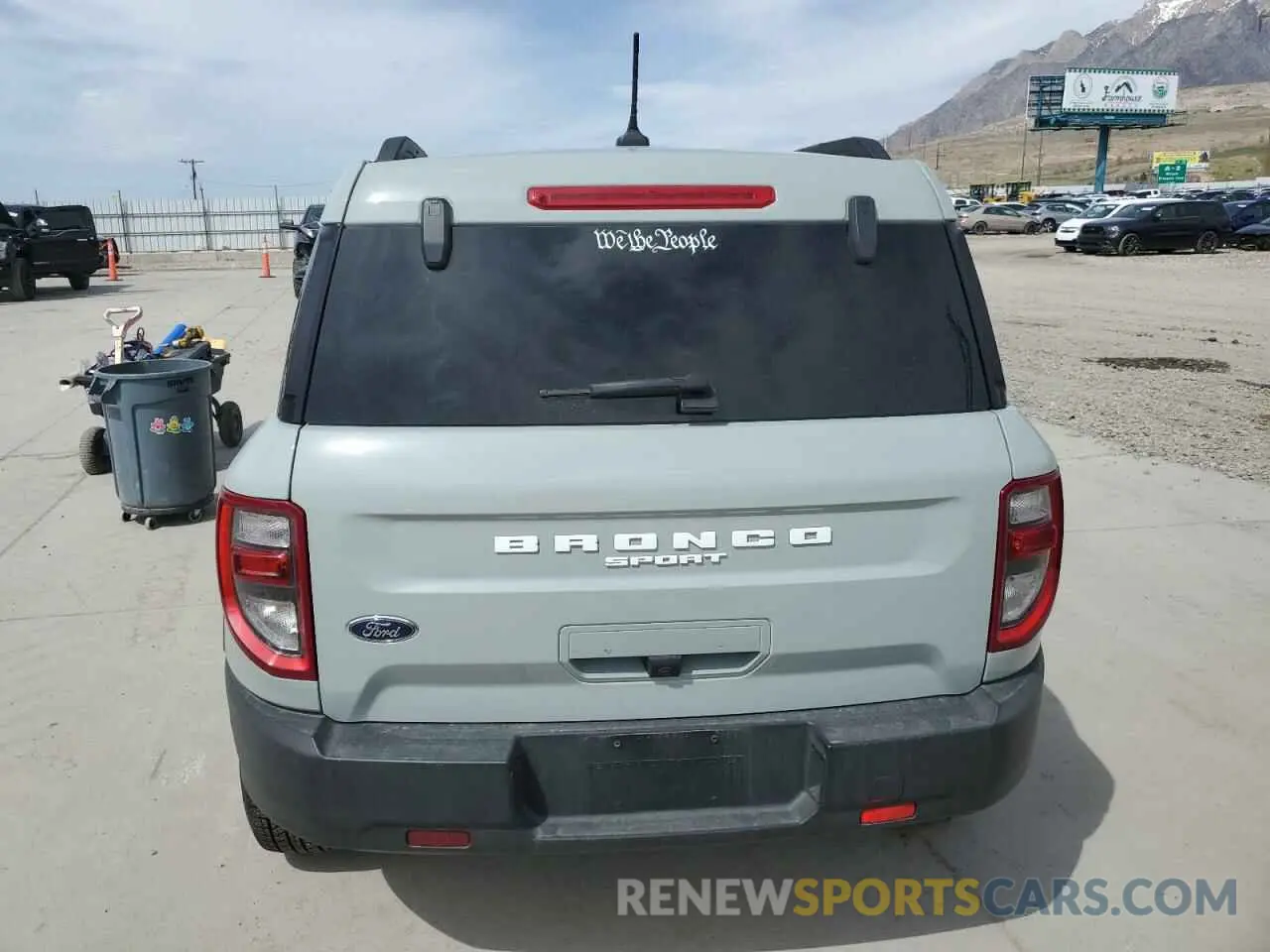 6 Photograph of a damaged car 3FMCR9B61MRA71203 FORD BRONCO 2021