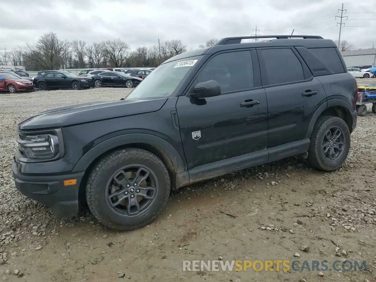1 Photograph of a damaged car 3FMCR9B61MRA85604 FORD BRONCO 2021