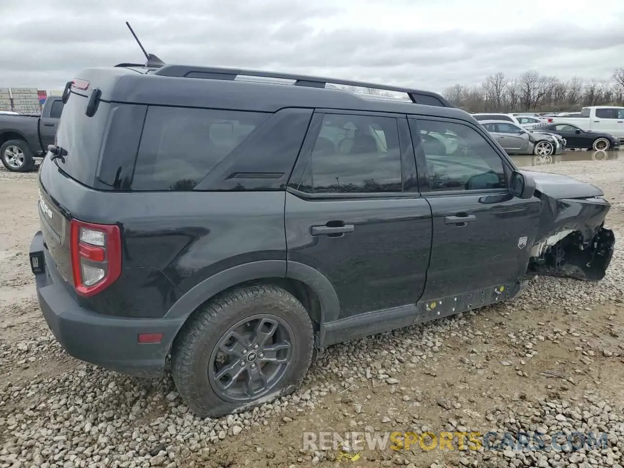 3 Photograph of a damaged car 3FMCR9B61MRA85604 FORD BRONCO 2021