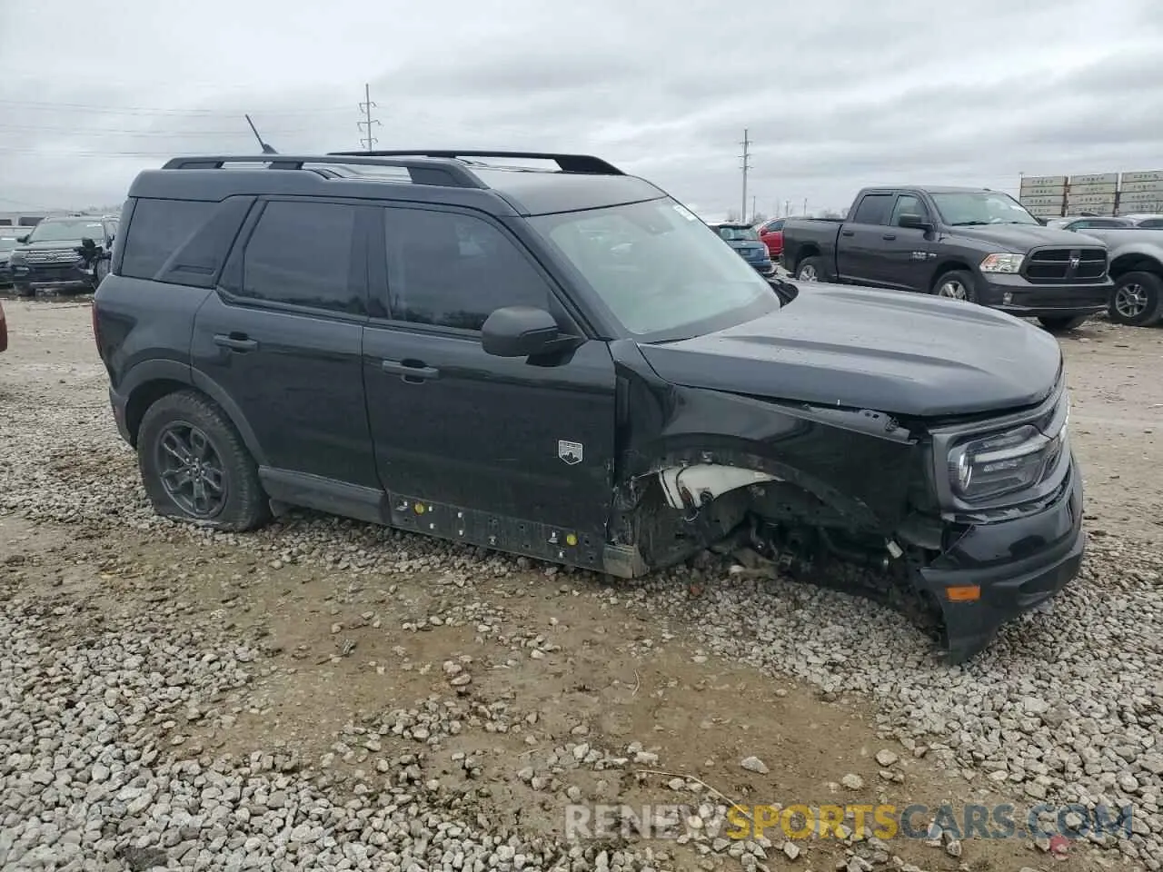 4 Photograph of a damaged car 3FMCR9B61MRA85604 FORD BRONCO 2021