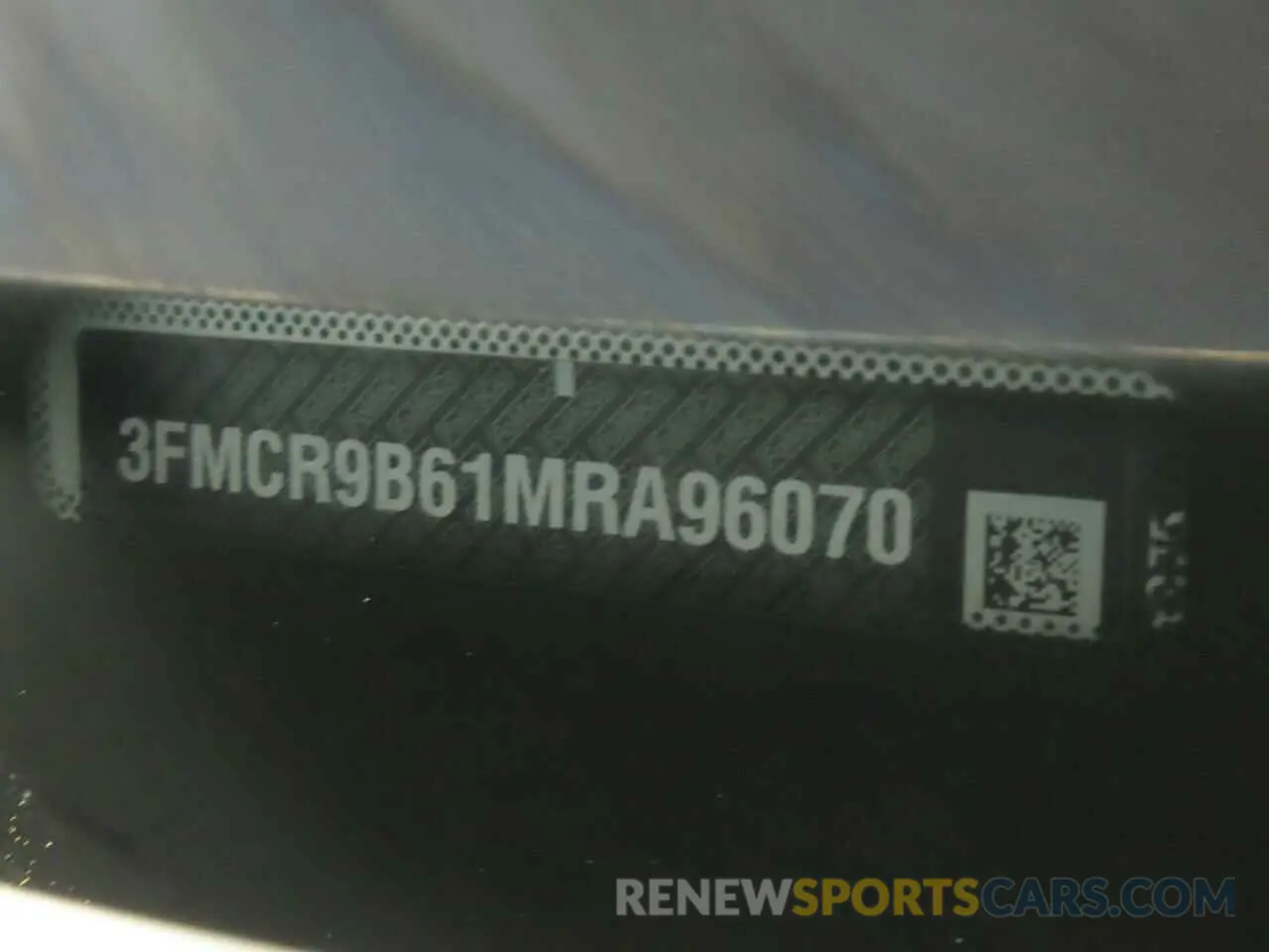 10 Photograph of a damaged car 3FMCR9B61MRA96070 FORD BRONCO 2021