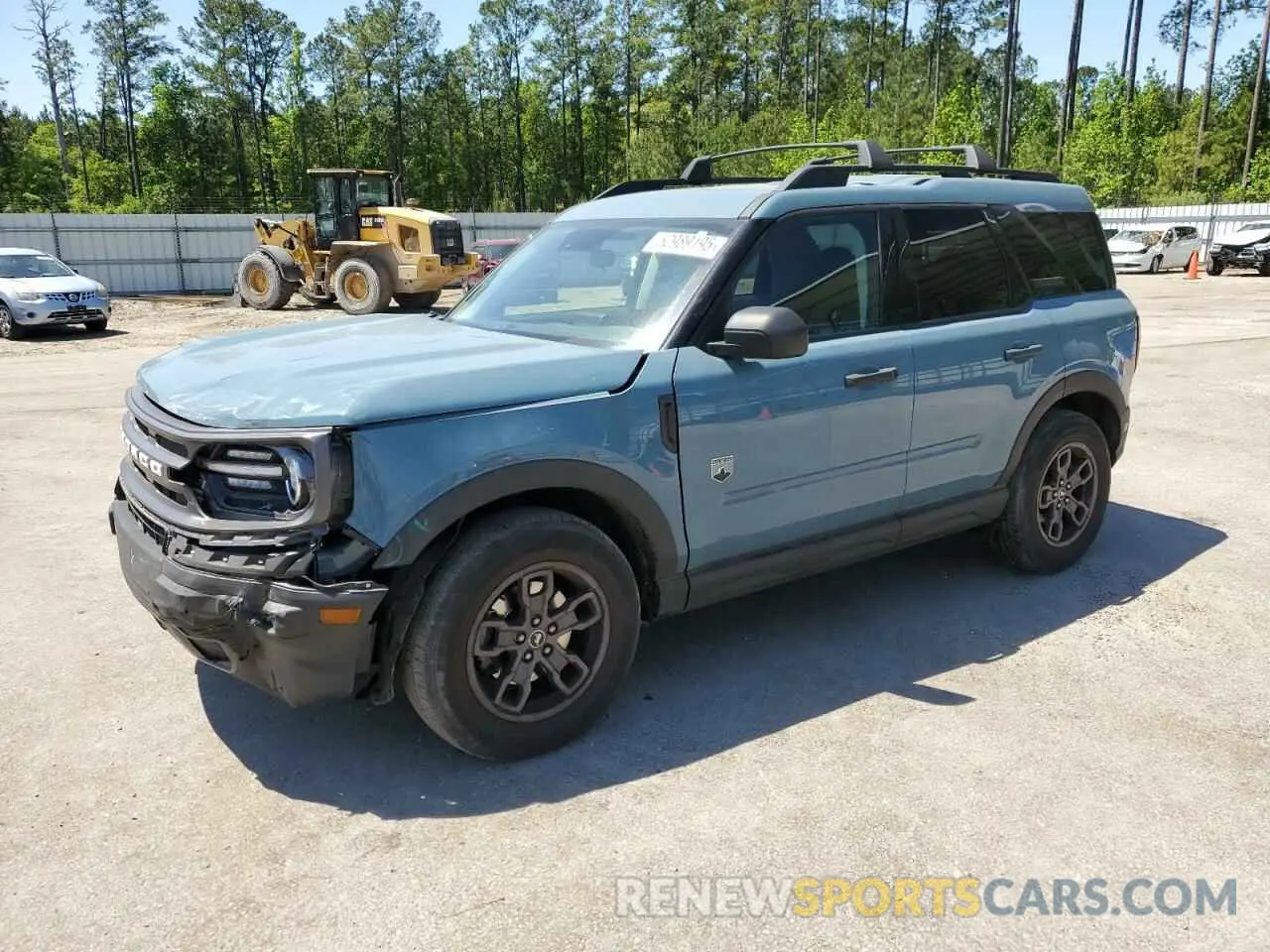 1 Photograph of a damaged car 3FMCR9B61MRA96683 FORD BRONCO 2021