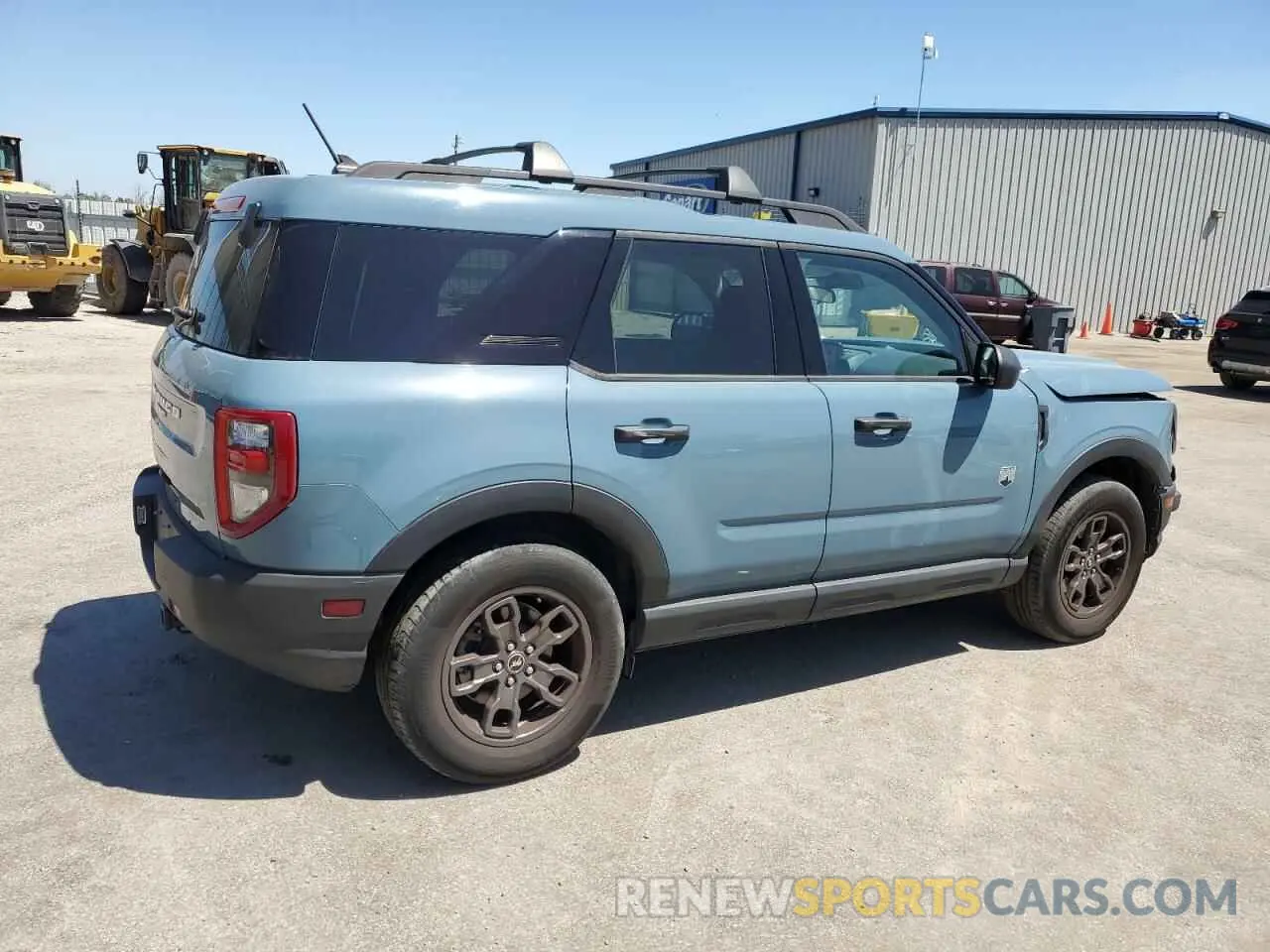 3 Photograph of a damaged car 3FMCR9B61MRA96683 FORD BRONCO 2021