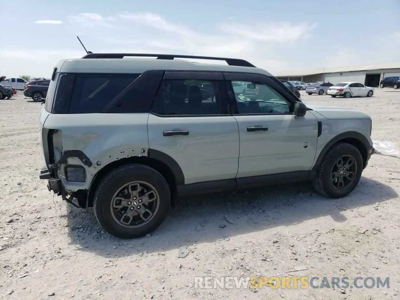 3 Photograph of a damaged car 3FMCR9B61MRB04104 FORD BRONCO 2021