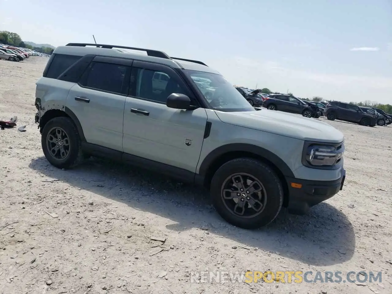 4 Photograph of a damaged car 3FMCR9B61MRB04104 FORD BRONCO 2021