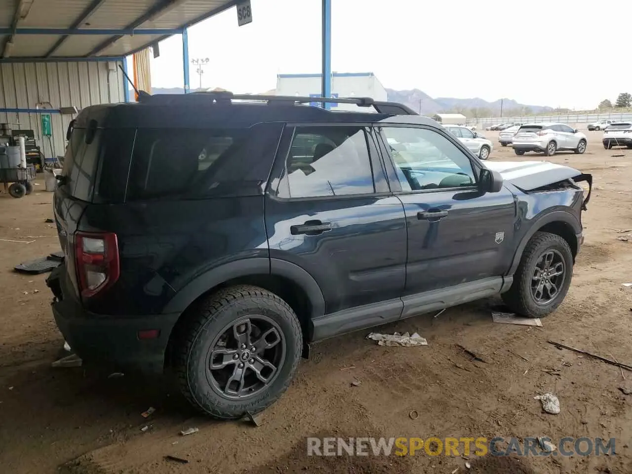 3 Photograph of a damaged car 3FMCR9B61MRB21355 FORD BRONCO 2021