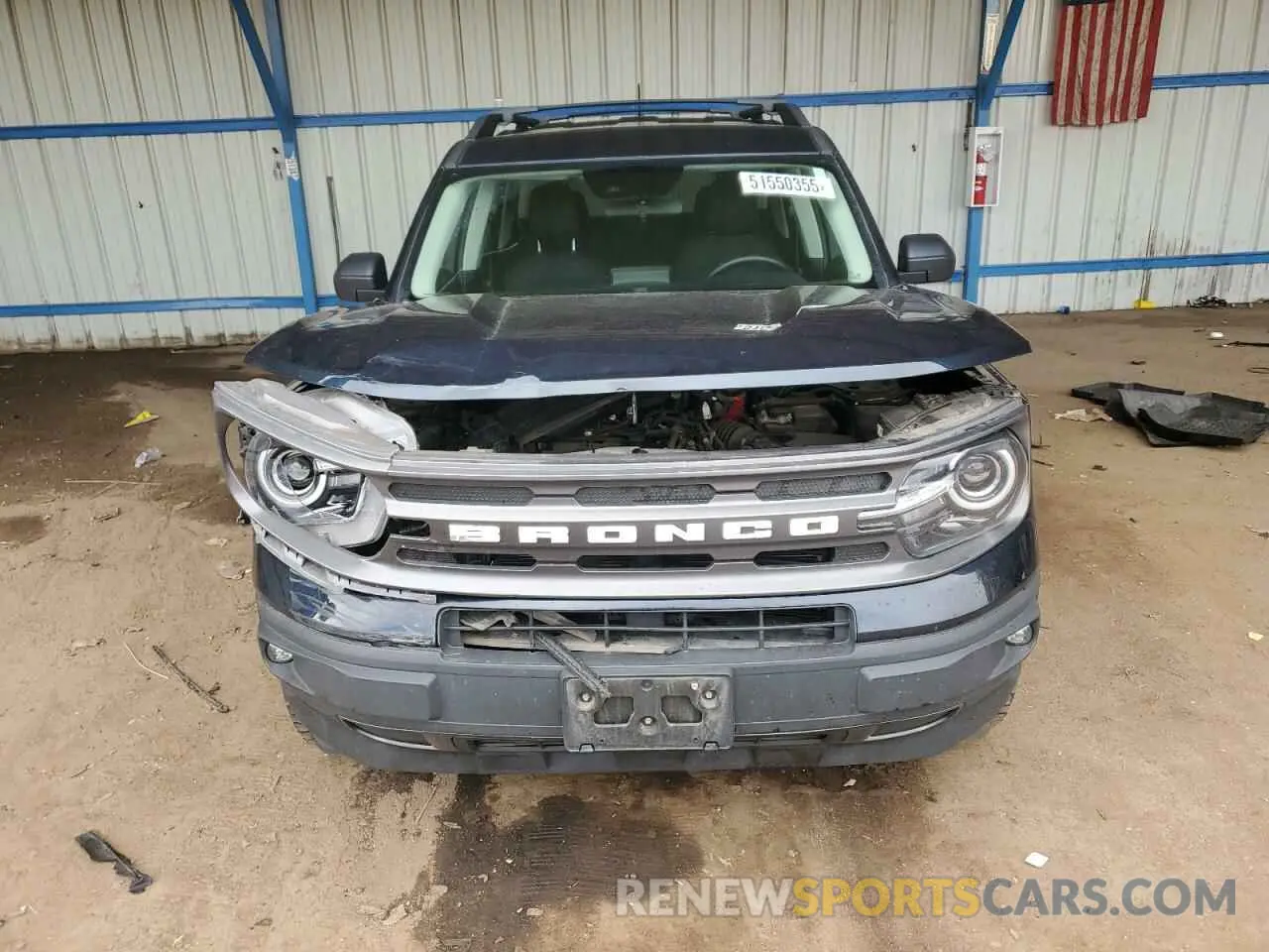 5 Photograph of a damaged car 3FMCR9B61MRB21355 FORD BRONCO 2021