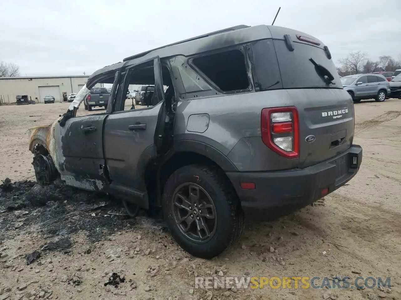 2 Photograph of a damaged car 3FMCR9B61MRB25924 FORD BRONCO 2021