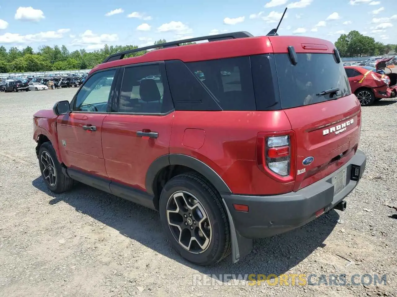 2 Photograph of a damaged car 3FMCR9B61MRB30797 FORD BRONCO 2021