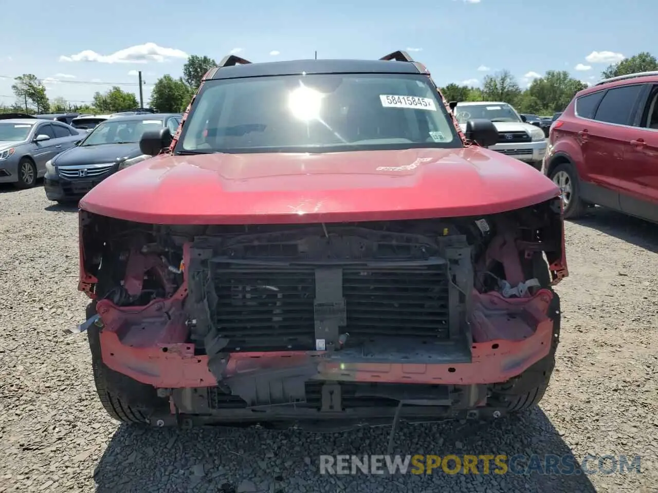5 Photograph of a damaged car 3FMCR9B61MRB30797 FORD BRONCO 2021