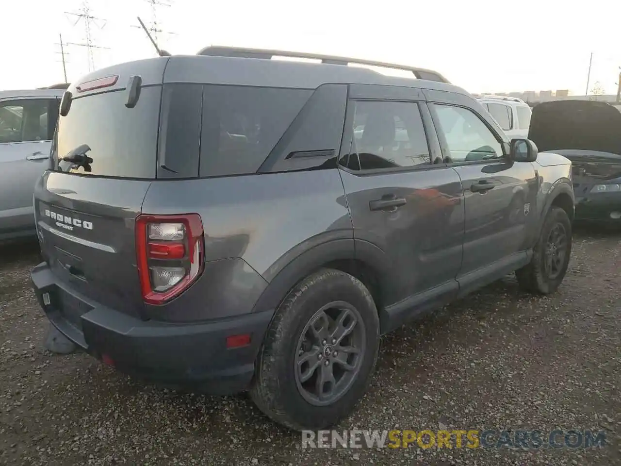 3 Photograph of a damaged car 3FMCR9B61MRB37457 FORD BRONCO 2021