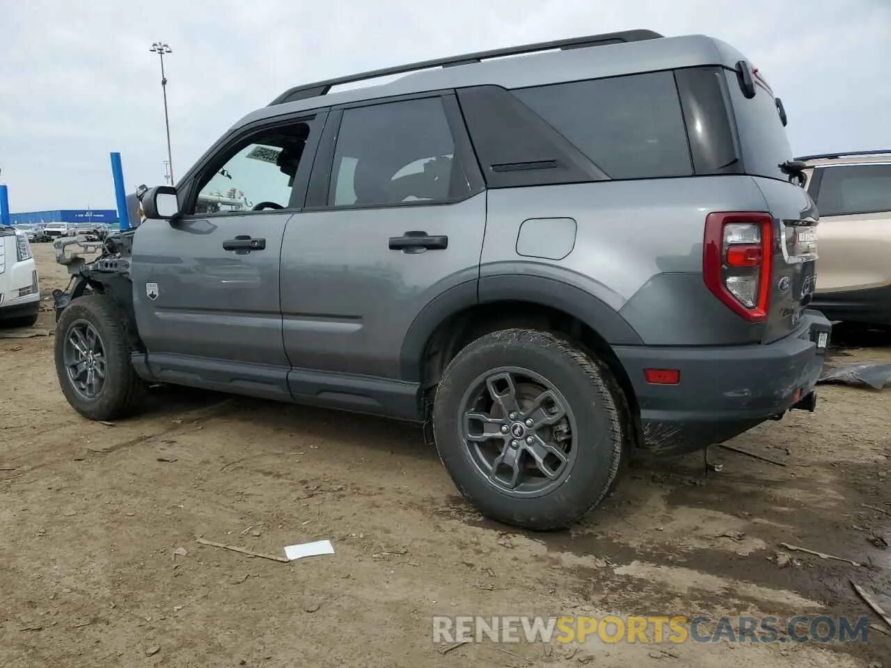 2 Photograph of a damaged car 3FMCR9B62MRA09129 FORD BRONCO 2021
