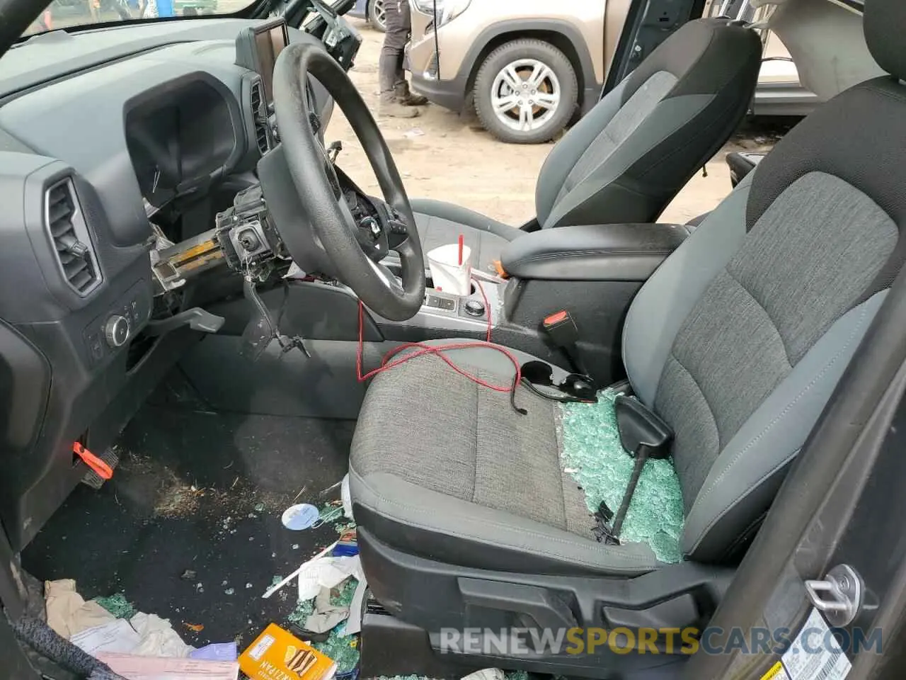 7 Photograph of a damaged car 3FMCR9B62MRA09129 FORD BRONCO 2021