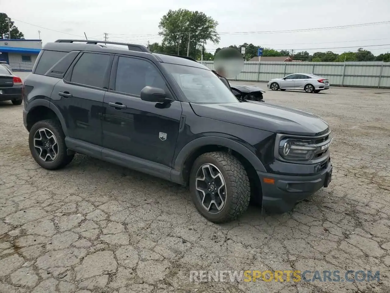 4 Photograph of a damaged car 3FMCR9B62MRA10653 FORD BRONCO 2021