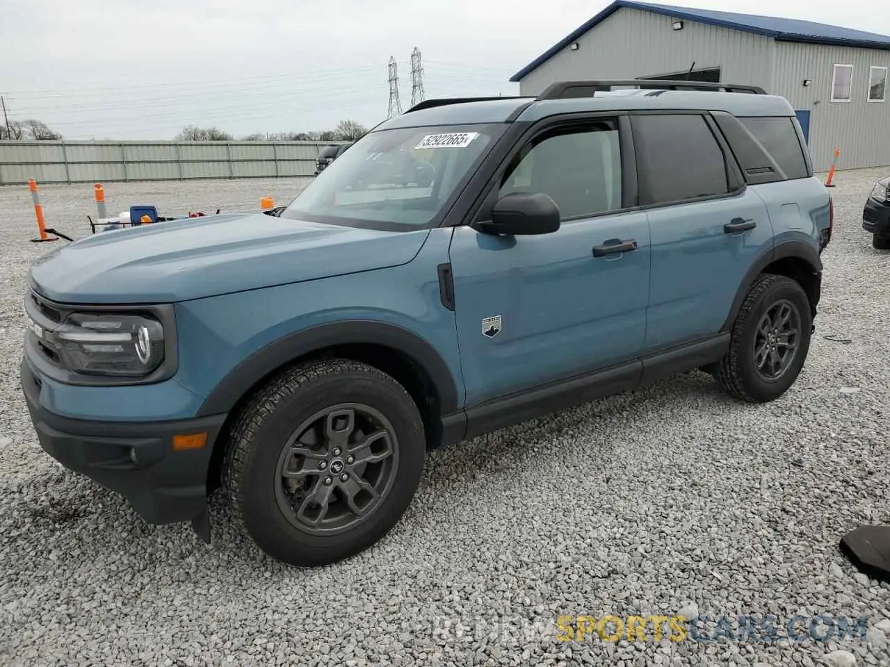 1 Photograph of a damaged car 3FMCR9B62MRA14136 FORD BRONCO 2021