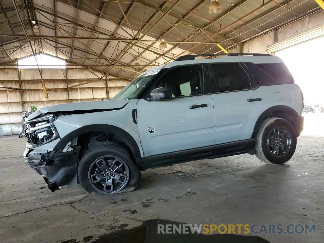 1 Photograph of a damaged car 3FMCR9B62MRA95400 FORD BRONCO 2021