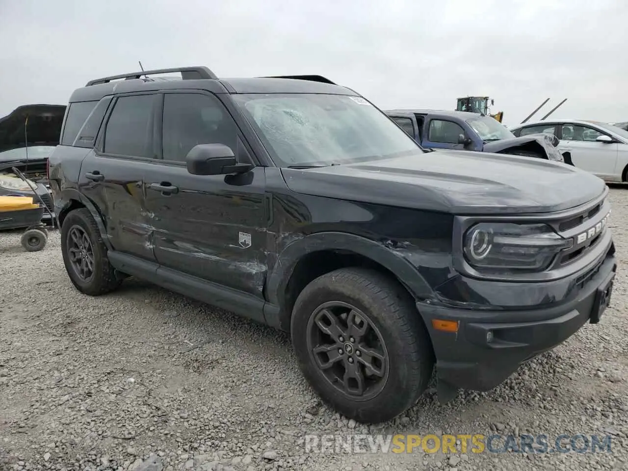 4 Photograph of a damaged car 3FMCR9B62MRB19727 FORD BRONCO 2021