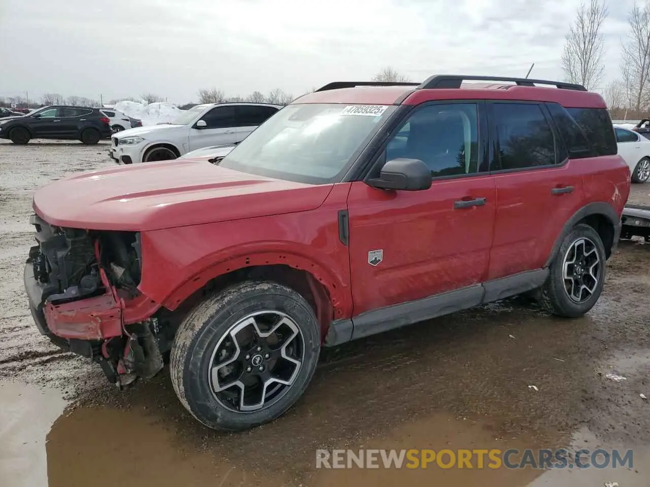 1 Photograph of a damaged car 3FMCR9B62MRB31764 FORD BRONCO 2021