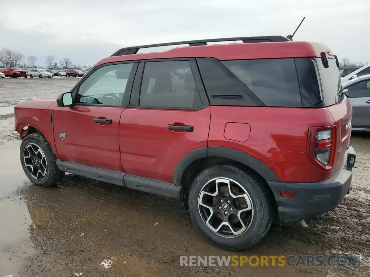 2 Photograph of a damaged car 3FMCR9B62MRB31764 FORD BRONCO 2021