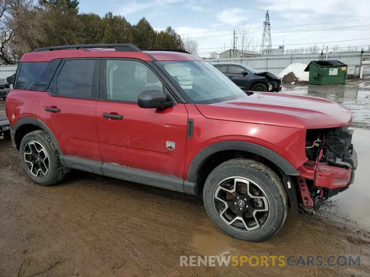 4 Photograph of a damaged car 3FMCR9B62MRB31764 FORD BRONCO 2021