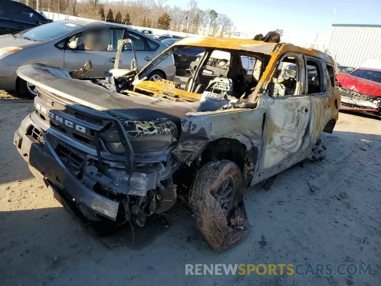 1 Photograph of a damaged car 3FMCR9B63MRA10659 FORD BRONCO 2021