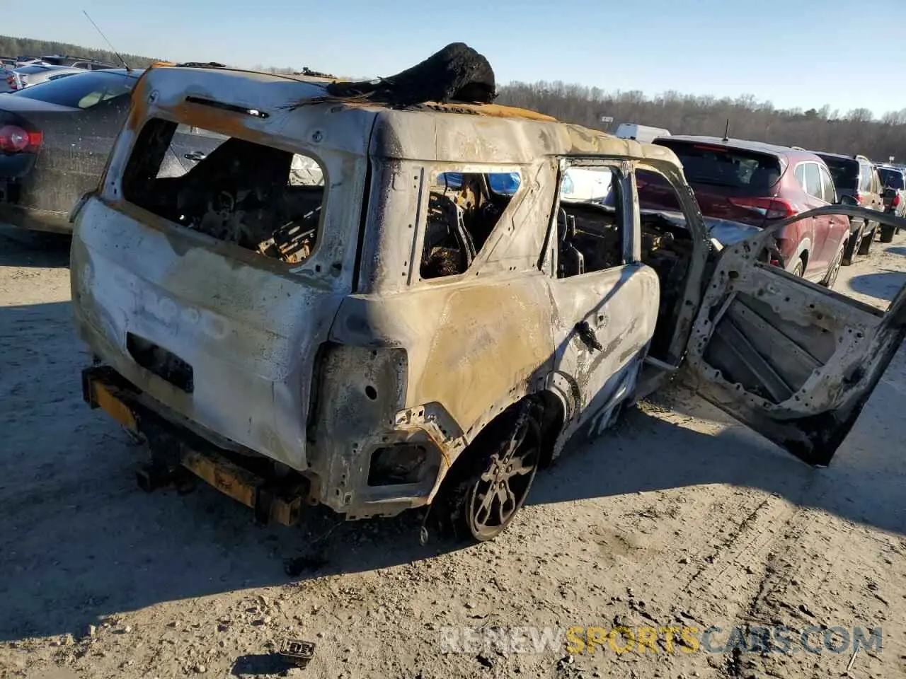 3 Photograph of a damaged car 3FMCR9B63MRA10659 FORD BRONCO 2021