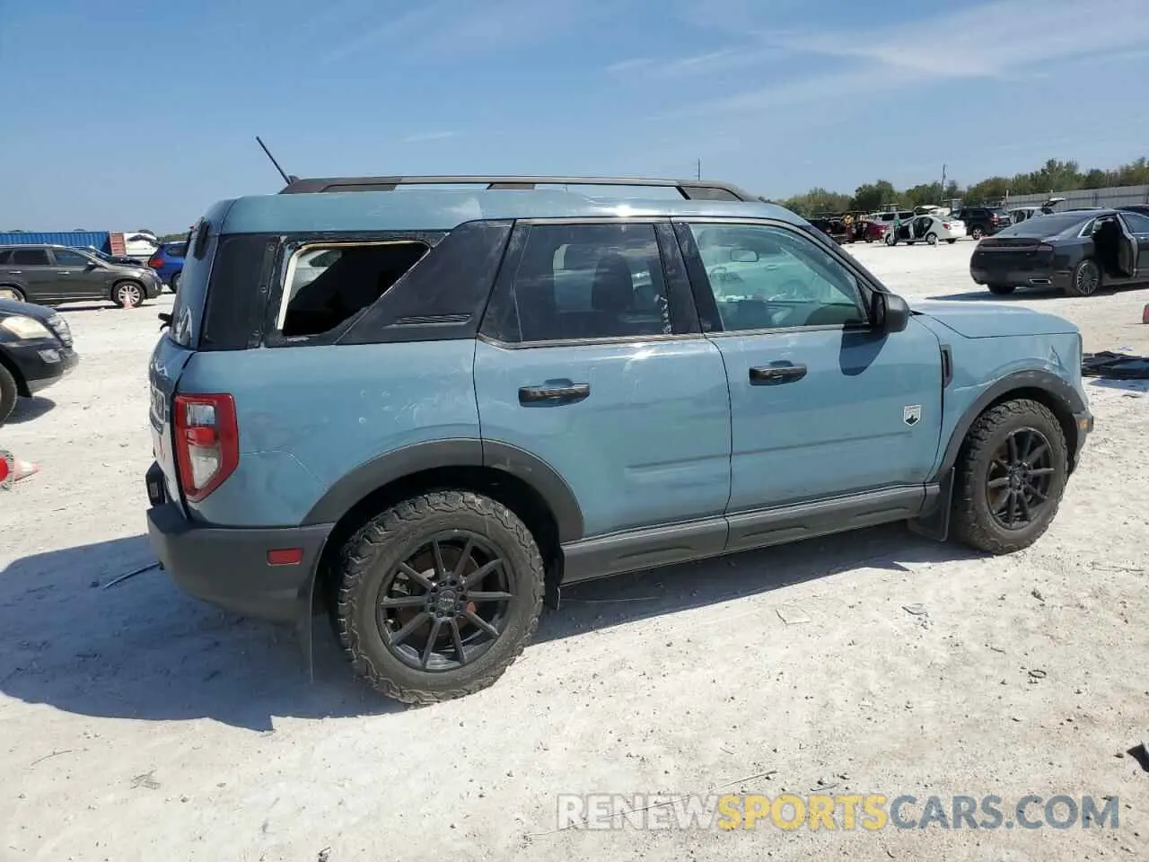3 Photograph of a damaged car 3FMCR9B63MRA61675 FORD BRONCO 2021