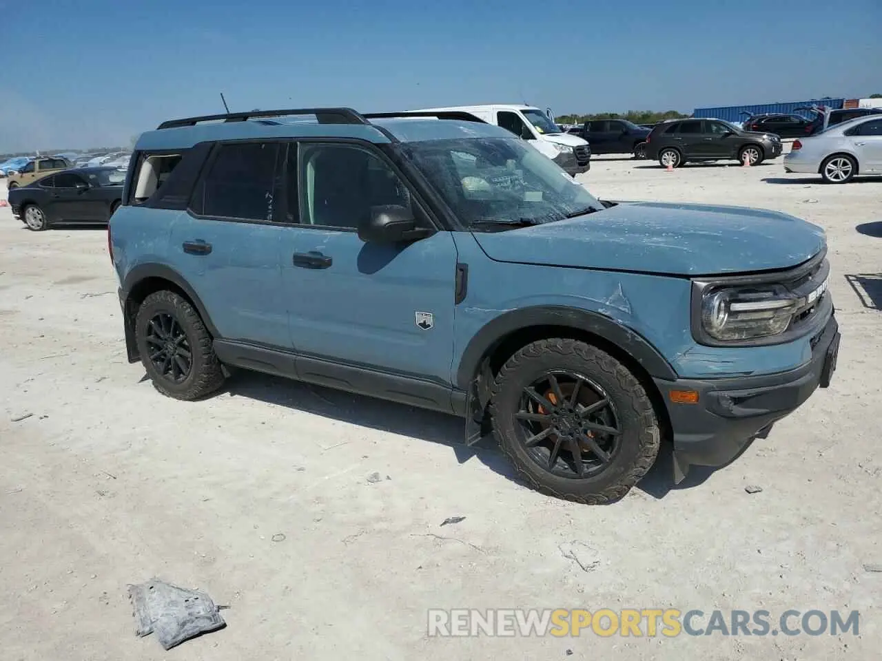 4 Photograph of a damaged car 3FMCR9B63MRA61675 FORD BRONCO 2021