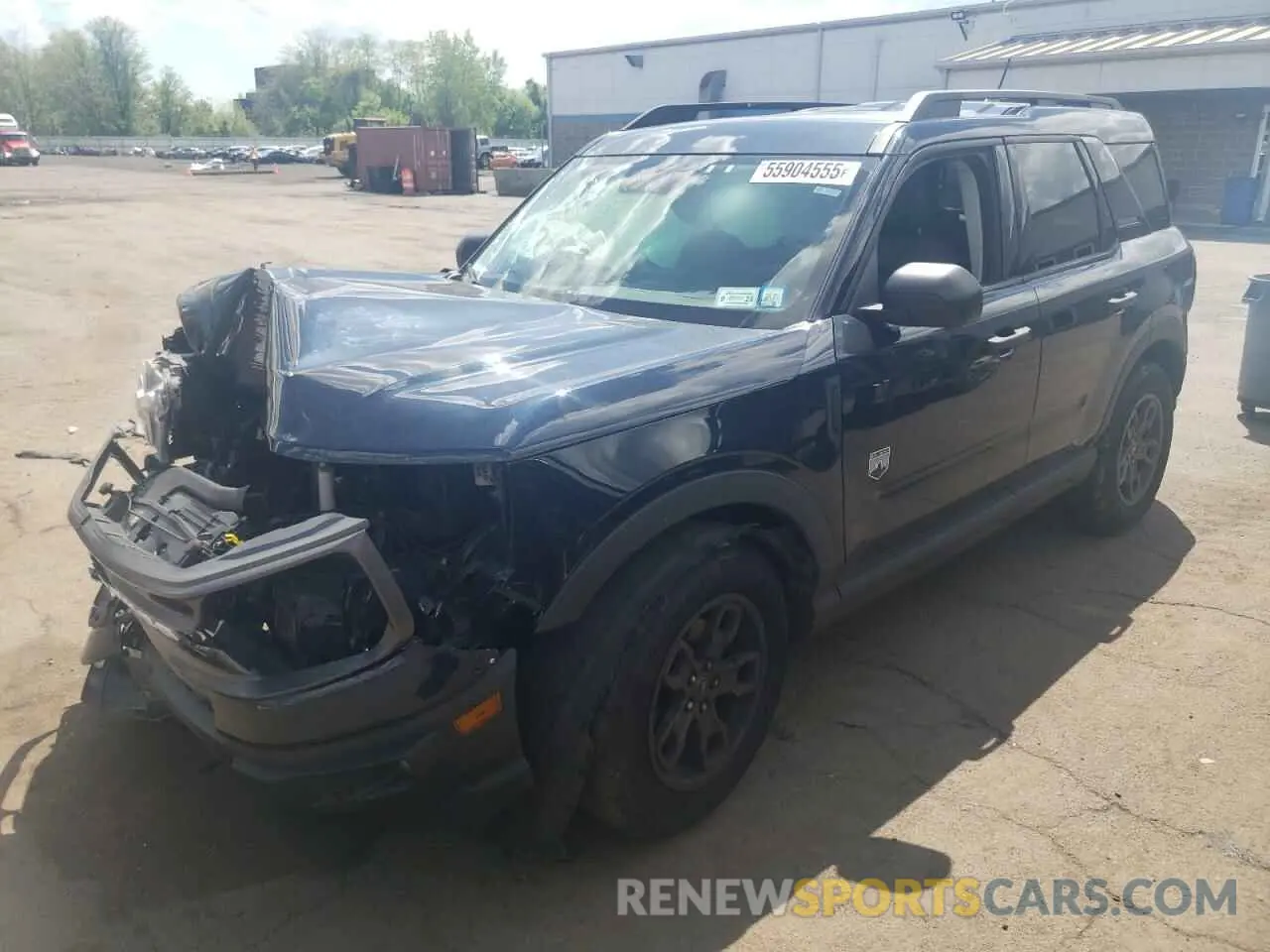 1 Photograph of a damaged car 3FMCR9B63MRB25570 FORD BRONCO 2021