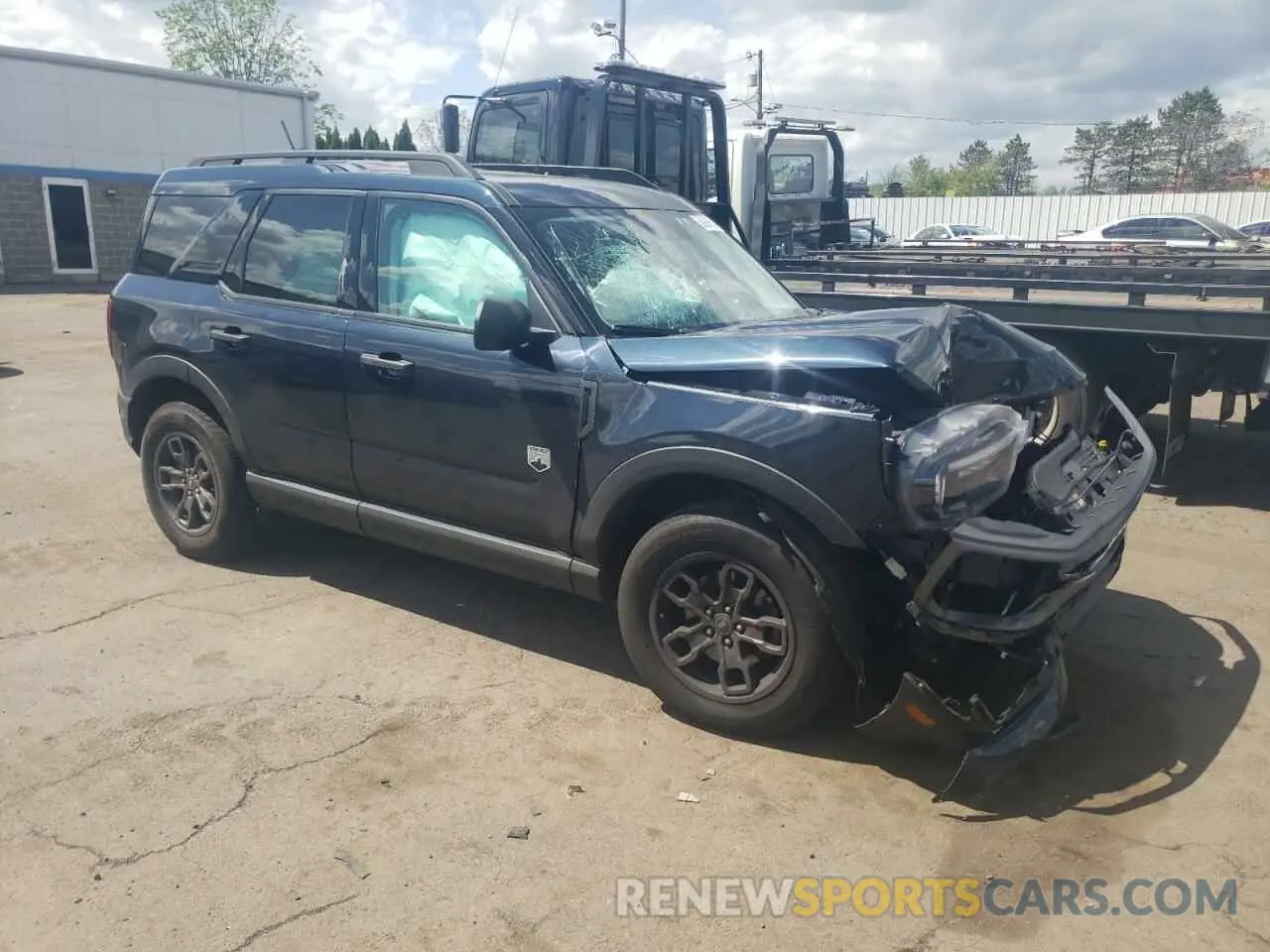4 Photograph of a damaged car 3FMCR9B63MRB25570 FORD BRONCO 2021
