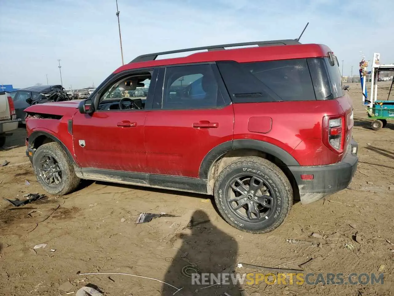 2 Photograph of a damaged car 3FMCR9B63MRB35905 FORD BRONCO 2021