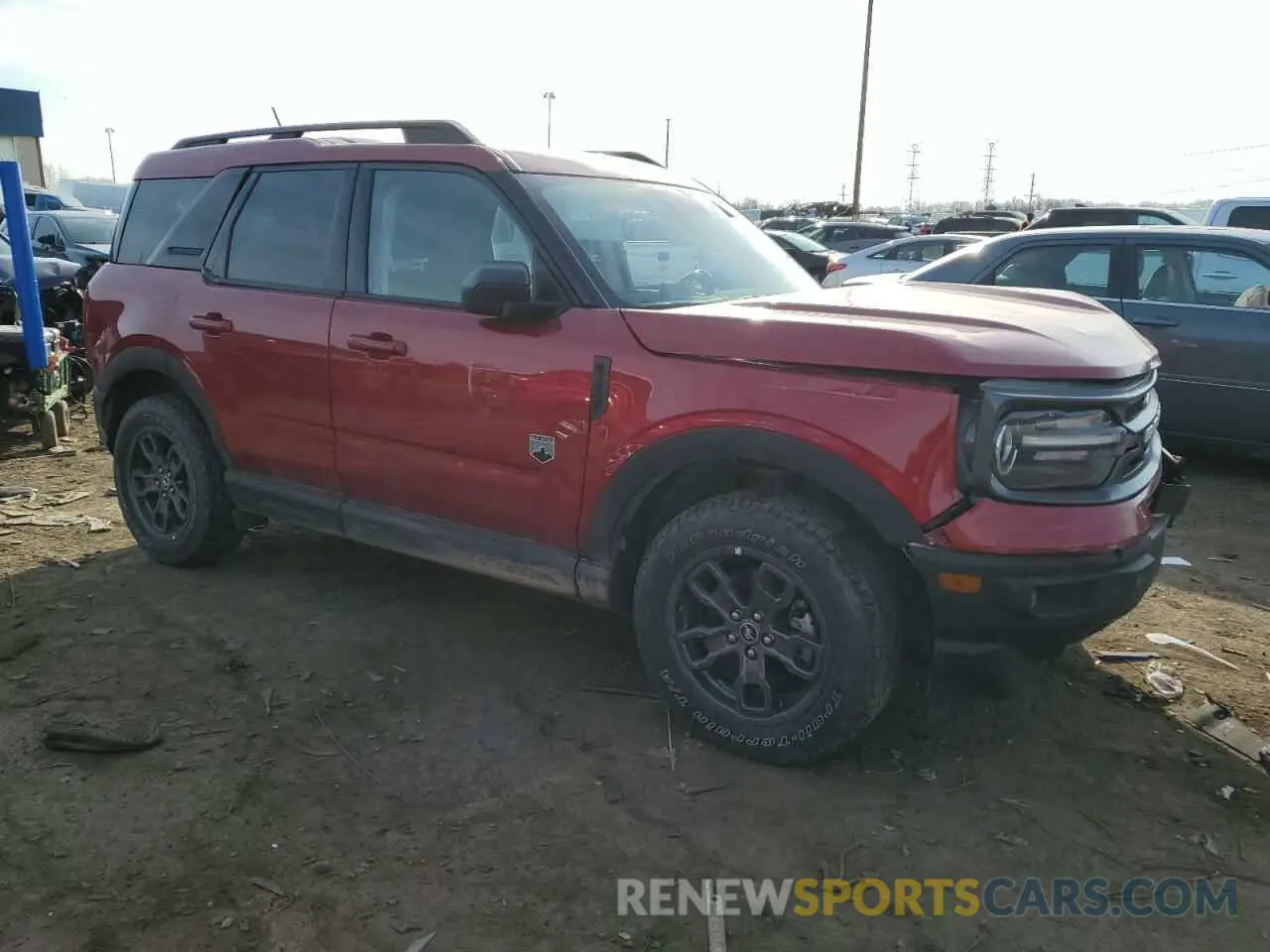 4 Photograph of a damaged car 3FMCR9B63MRB35905 FORD BRONCO 2021