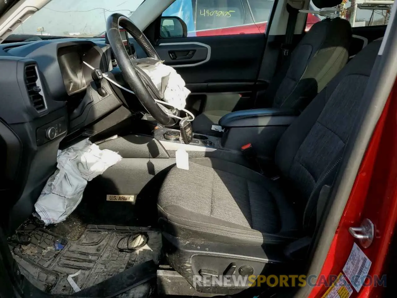 7 Photograph of a damaged car 3FMCR9B63MRB35905 FORD BRONCO 2021